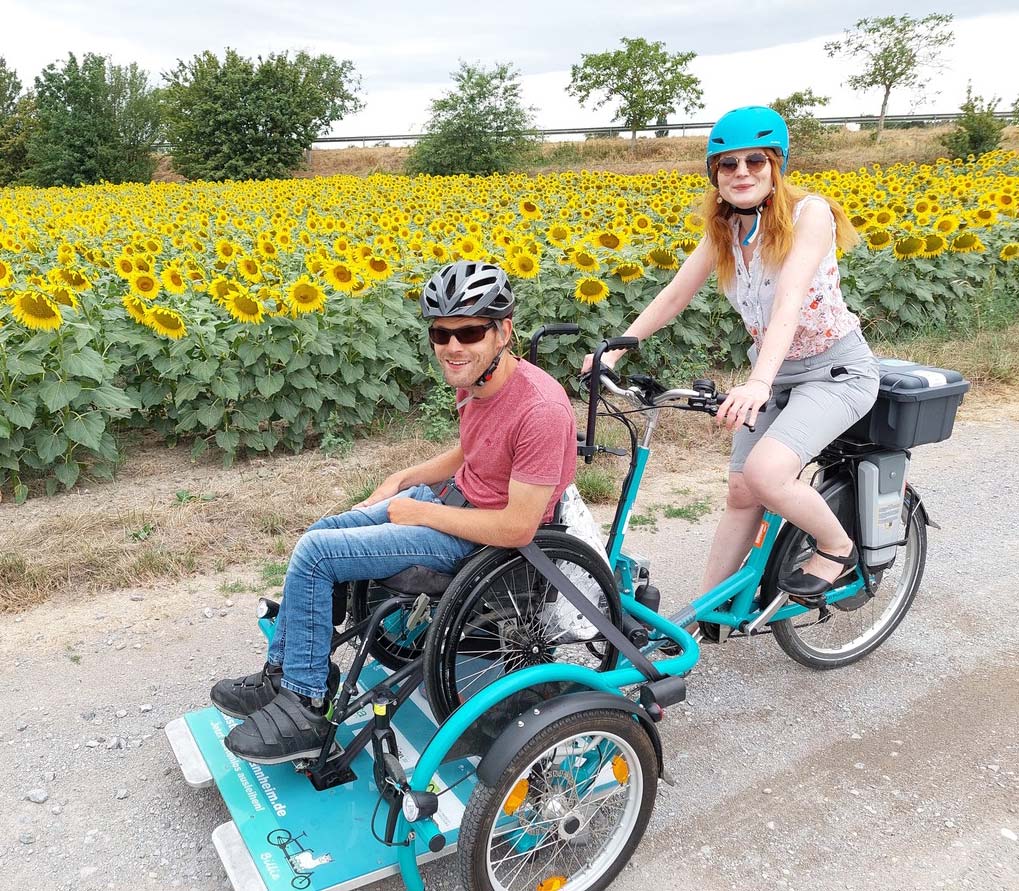 Barrierefreie Ausflüge mit dem Rollstuhlrad Billie
