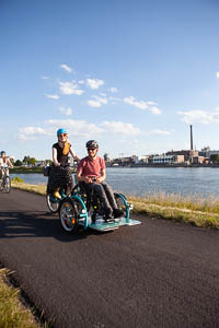 Rollstuhltransportrad Billie - Schwetzinger Vorstadt