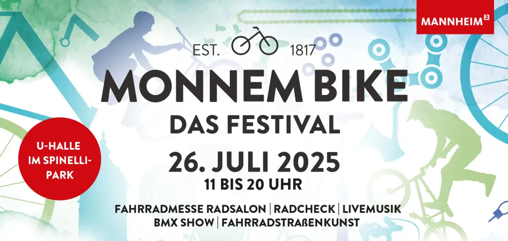 Probefahren und Kinderaktionen bei Monnem Bike – Das Festival